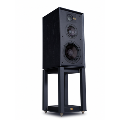 WHARFEDALE LINTON Heritage BLACK CON STAND